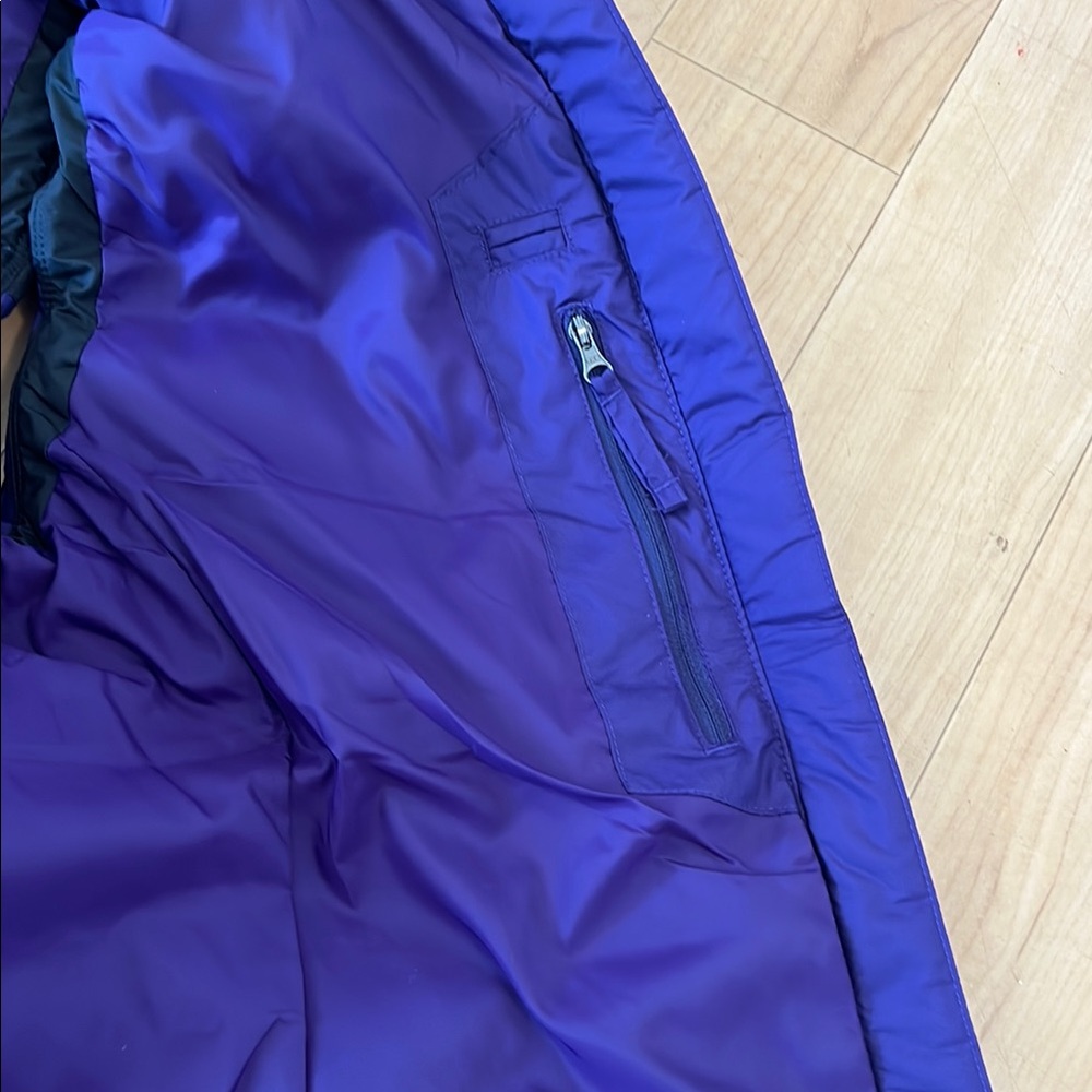 L.L. Bean Quilted Purple and Black Vest for Outdoor Adventures - Picture 10 of 16
